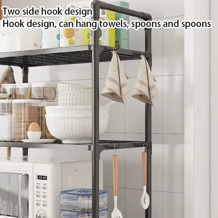 Étagère de rangement verticale à 4/5 niveaux