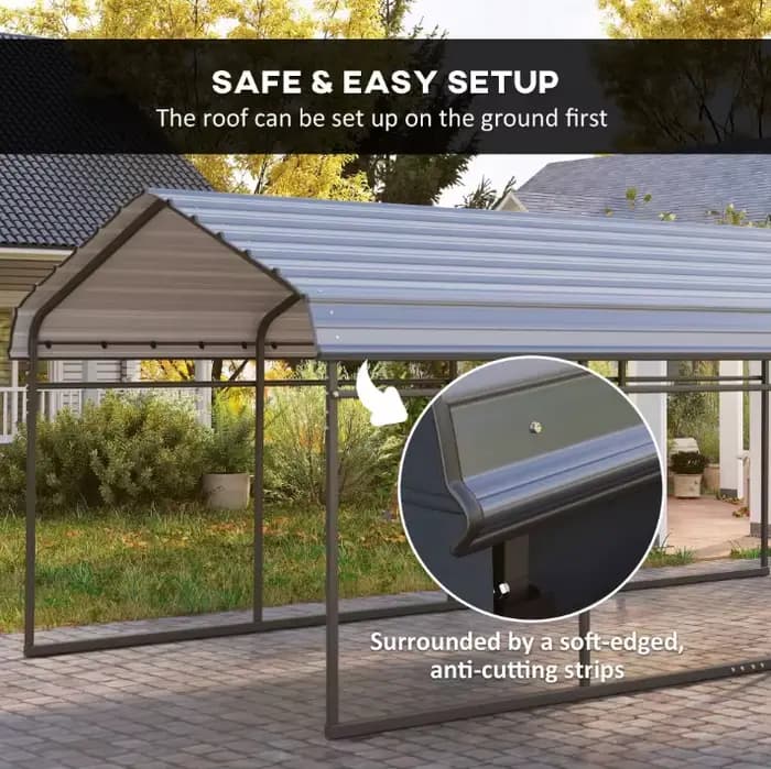 Abri de voiture extérieur robuste et imperméable