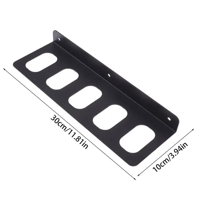 Organisateur d'outils de garage : support de marteau mural en métal robuste