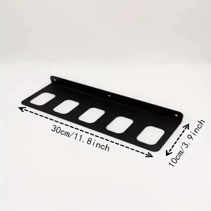 Organisateur d'outils mural en métal pour un rangement efficace du garage