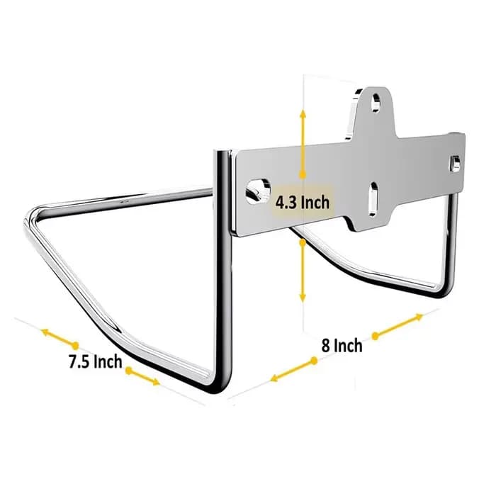 Cintre d'échelle pour mur de Garage