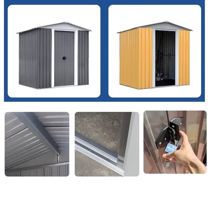 Salle d'outils de rangement de jardin de cour