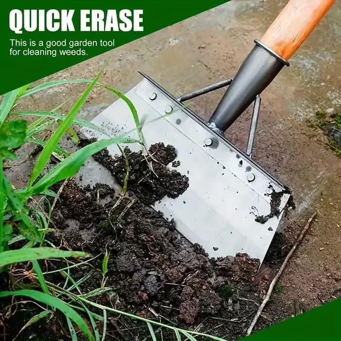 Pelle de désherbage et de bordage en métal robuste | Outil de jardin multi-usage pour la coupe