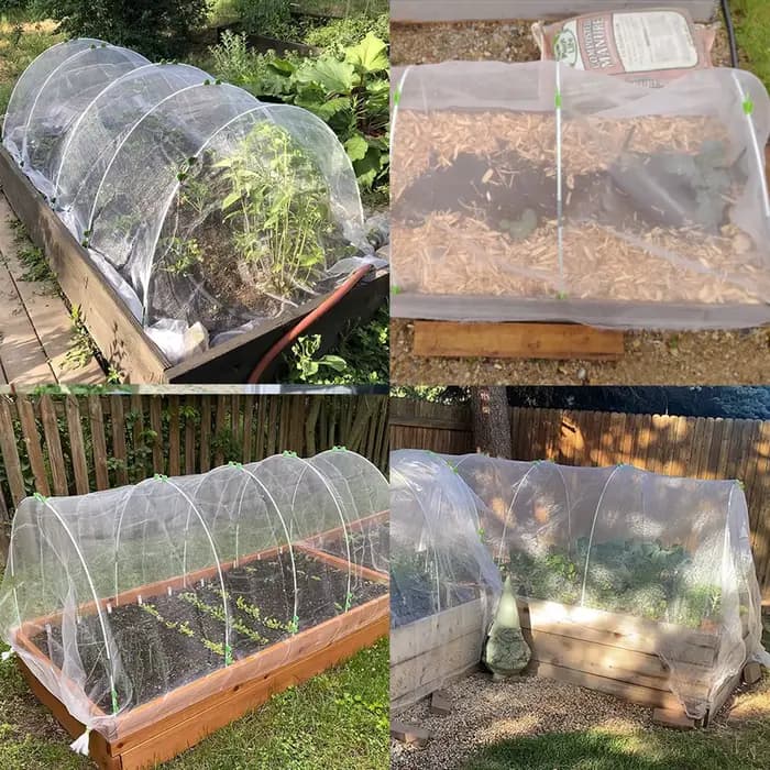 Cerceaux de serre de jardin 25/50 pièces