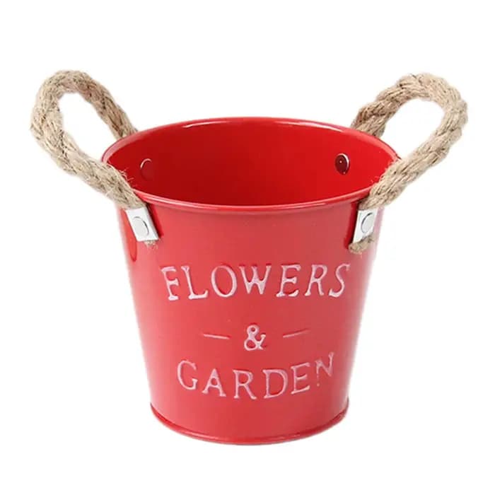 Pot de fleur rond polyvalent pour plantes de jardin