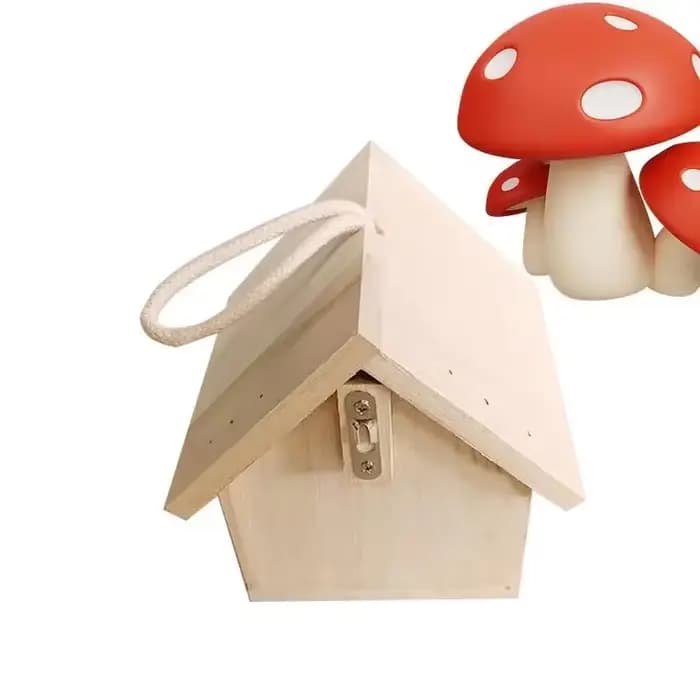 Boîtes à oiseaux pour dégagement extérieur avec poteau