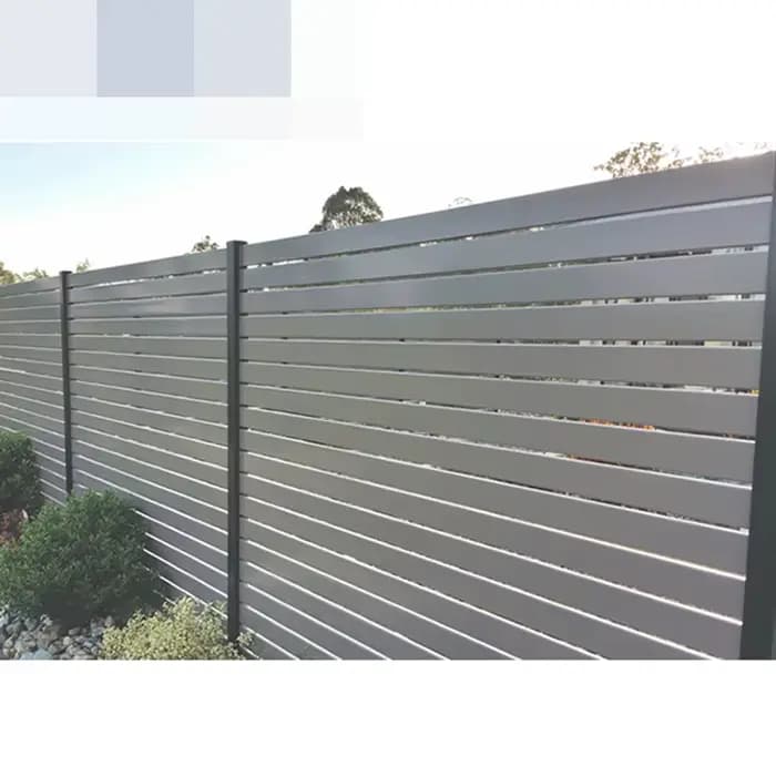Panneau de clôture de jardin en métal