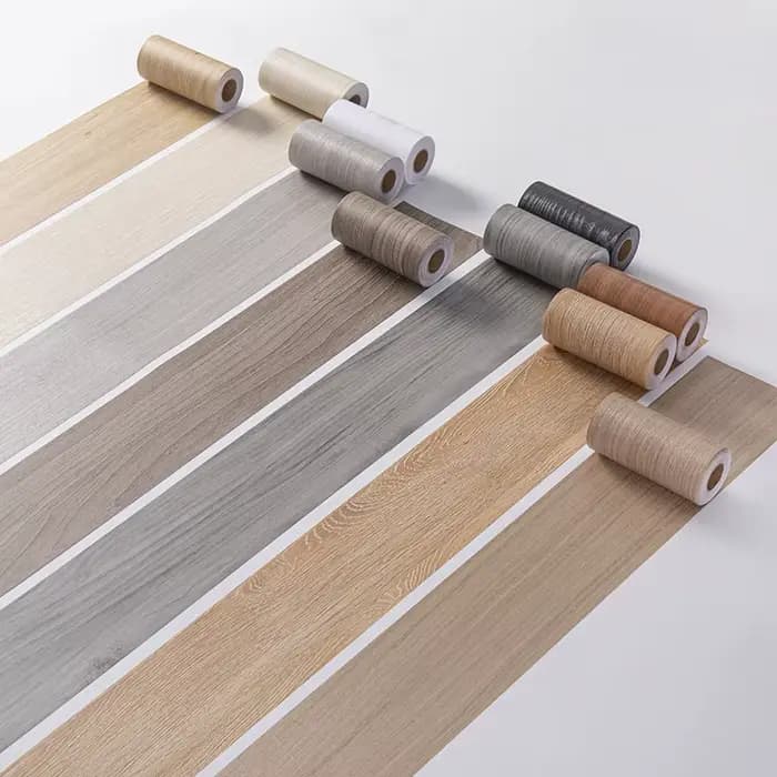 Autocollants muraux pour plinthes en Imitation de Grain de bois épais