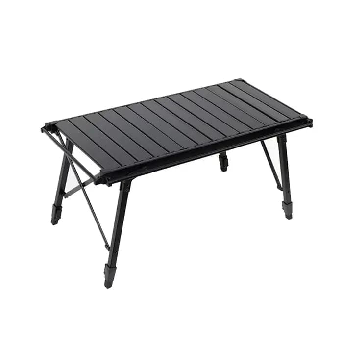 Table pliante réglable en alliage d'aluminium pour camping en plein air