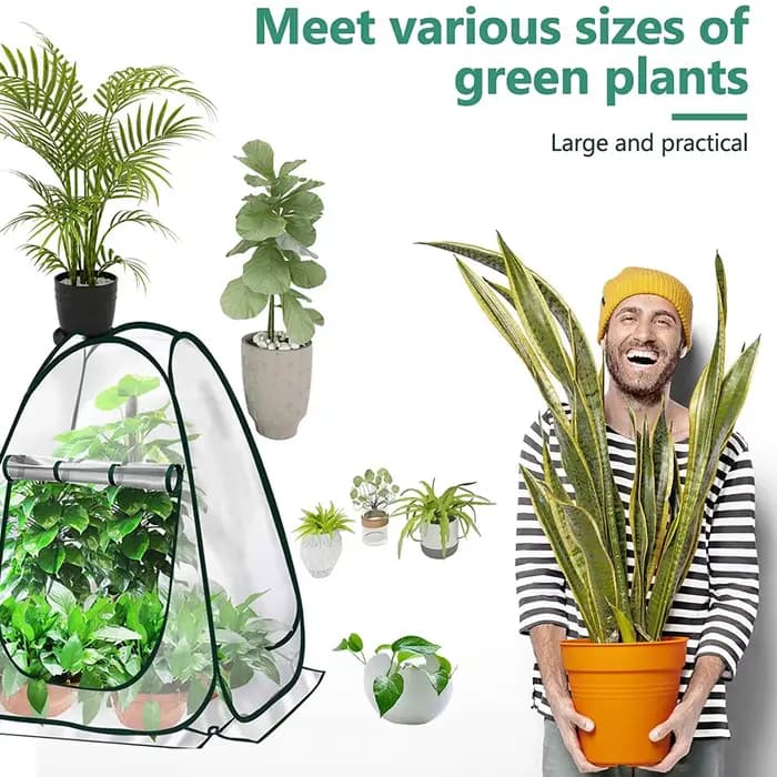 Serre Pop-Up pour plantes de jardinage intérieures et extérieures