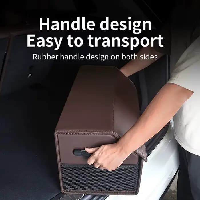 Limud organisateur de rangement de coffre de voiture avec couvercle Portable pour AUDI Q4 Q6 Q8 e-tron A4 Allroad A6