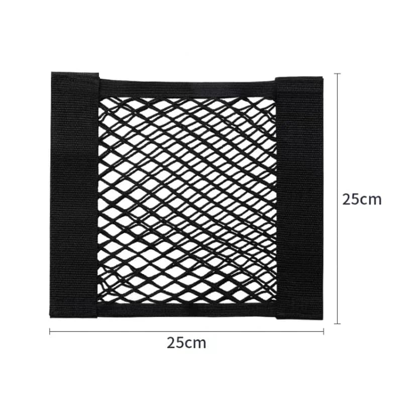 Filet de Rangement Extensible pour Voiture, Autocollant artificiel astique Magique, Universel, Sac d