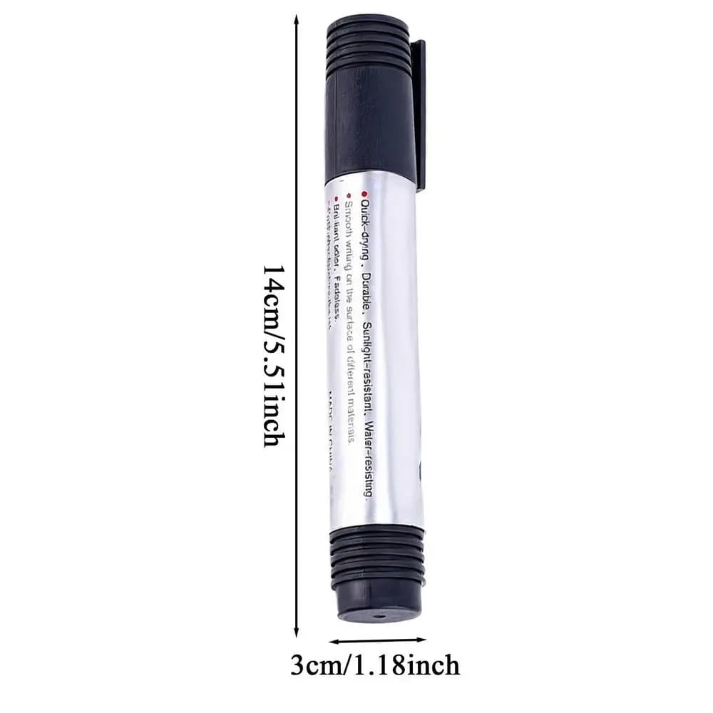 Stylo marqueur secret 2-en-1 avec compartiment caché pour objets de valeur, argent, clés – Sécurité