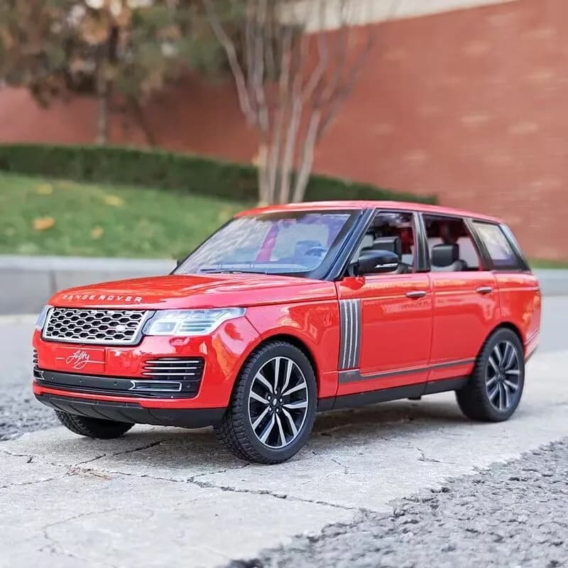 Range Rover – modèle de voiture de sport SUV en alliage métallique, véhicules tout-terrain moulés so