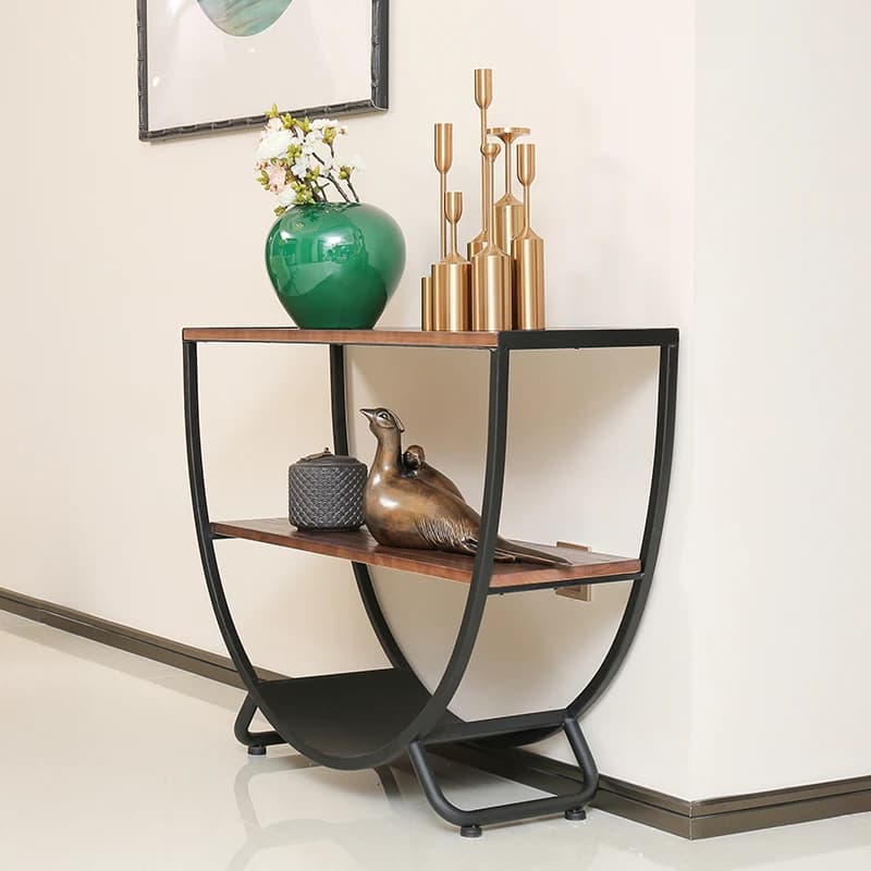 Avec rangement Chic Console Table Vintage esthétique luxe salon Console Table couloir à la mode Cons