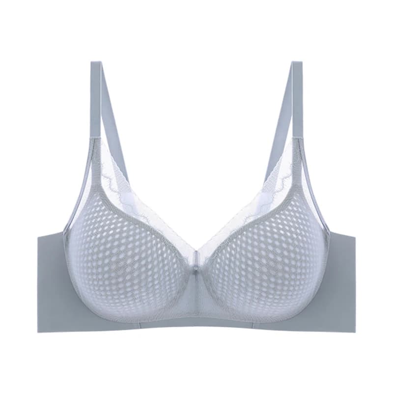 Soutien-gorge grande poitrine pour femme, soutien-gorge léger, respirant, sans couture, soutien doux