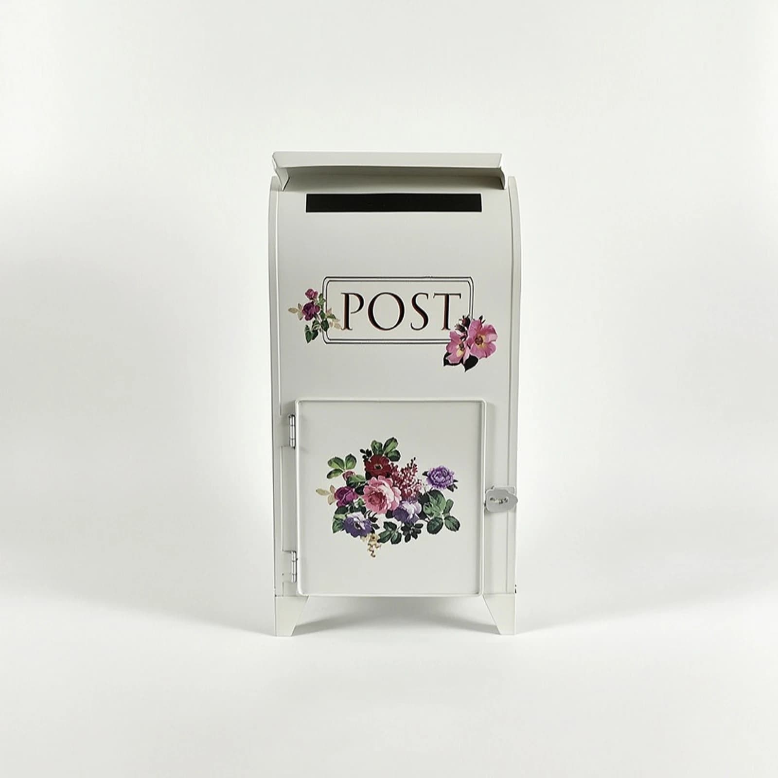 Boîte aux lettres en métal avec serrure, boîte aux lettres murale sécurisée, boîte aux lettres d'ins