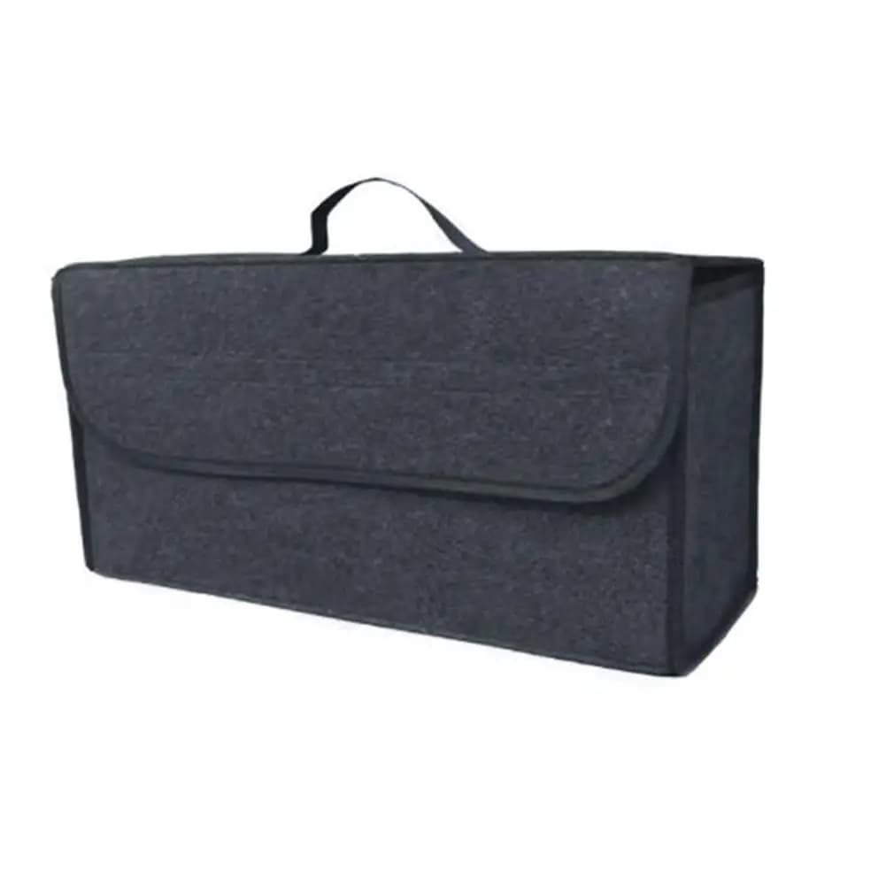 Organisateur de coffre de voiture, boîte de rangement, sac de rangement en feutre de grande capacité