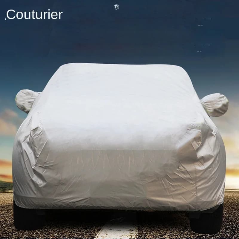 Bâches de voiture imperméables, protection complète universelle pour SUV, berline, neige, poussière,