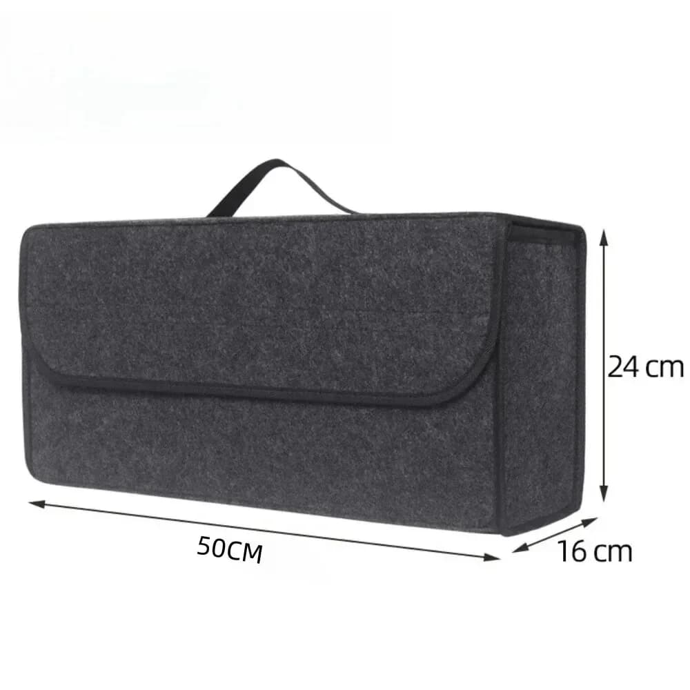 Boîte de rangement accessoires grand compartiment antidérapant coffre organisateur de rangement outi