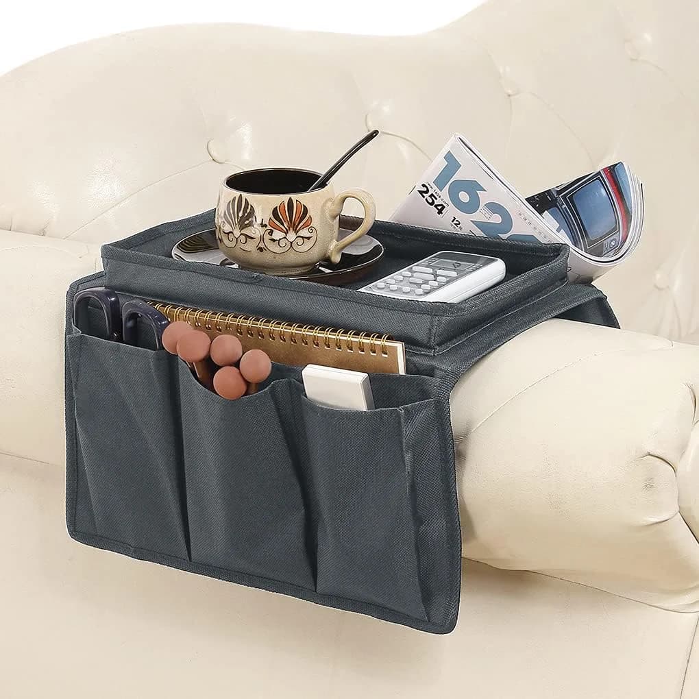 Sac de rangement pour canapé, sac suspendu pour accoudoir de canapé, sac de rangement pour télécommande, sac de rangement pour la maison