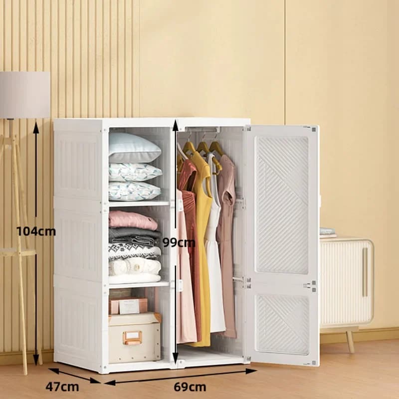 Organisateur de rangement pour placard de chambre, cubes de rangement pour vêtements, livraison gratuite, cloisons de placard, armoire portable, Guarda Roupa, mobilier de maison