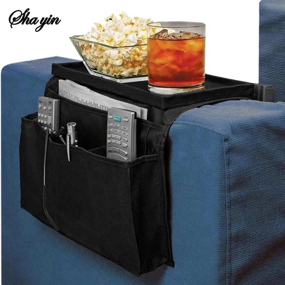 Sac de rangement pour canapé, sac suspendu pour accoudoir de canapé, sac de rangement pour télécommande, sac de rangement pour la maison