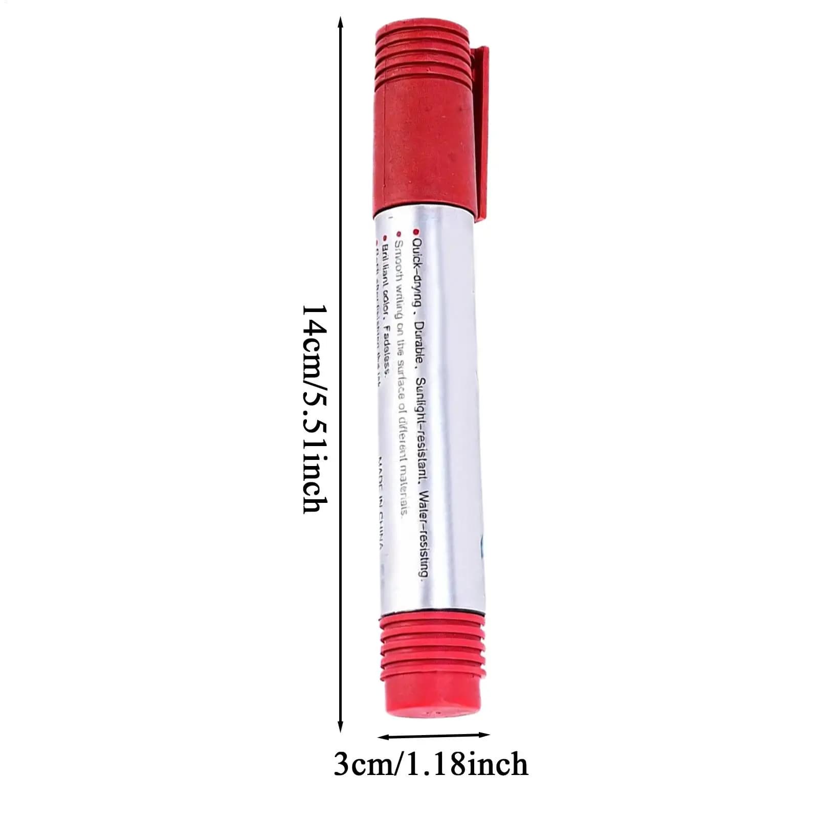 Stylo marqueur secret 2-en-1 avec compartiment caché pour objets de valeur, argent, clés – Sécurité pour voyage, maison, dortoir