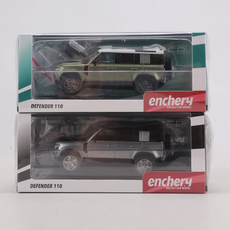 Modèle de voiture en alliage GCD/Enchery 1:64 Defender 110