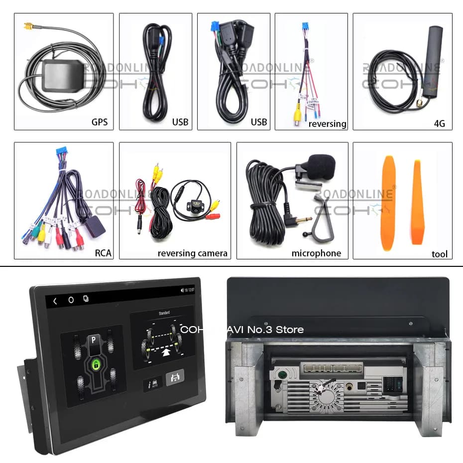 12.9 pouces pour Land Rover Range V8 L322 2005 ~ 2012 autoradio Android 15 2000*1200 8GB RAM 256GB ROM lecteur multimédia de voiture Android