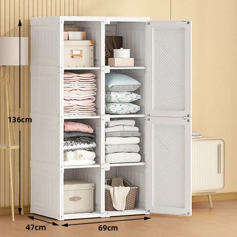 Organisateur de rangement pour placard de chambre, cubes de rangement pour vêtements, livraison gratuite, cloisons de placard, armoire portable, Guarda Roupa, mobilier de maison
