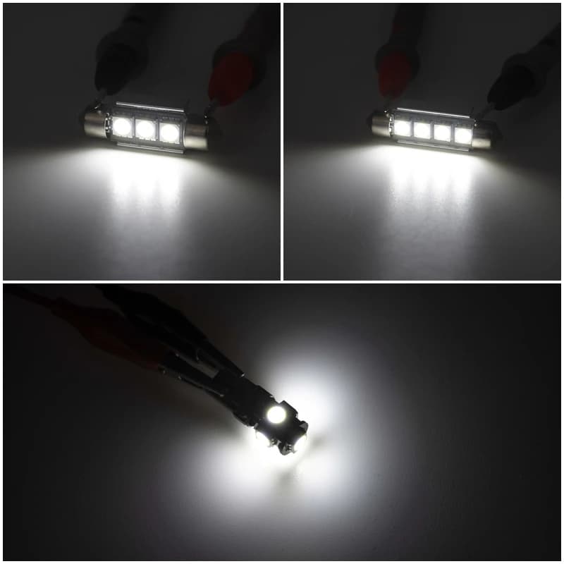 Kit d'éclairage intérieur Led blanc pour Land Rover Range Rover Evoque 2012 – 2018 Canbus, ampoules pour porte de coffre de vanité
