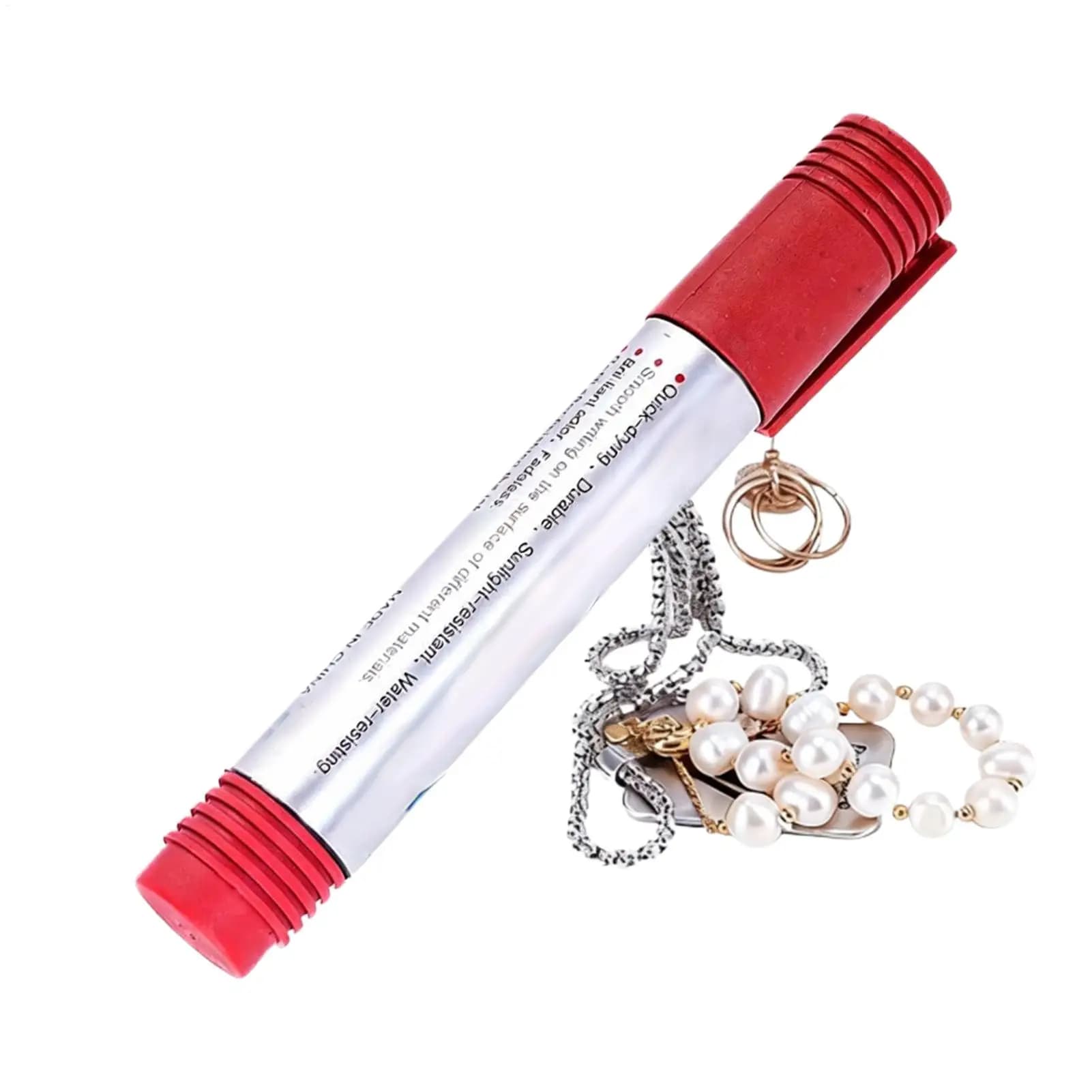 Stylo marqueur secret 2-en-1 avec compartiment caché pour objets de valeur, argent, clés – Sécurité pour voyage, maison, dortoir