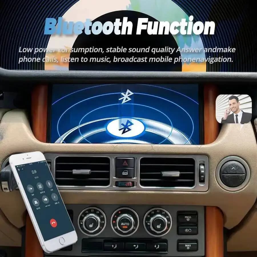 Pour Land Range Rover V8 L322 2002-2012 10.25 "Android 15 Carplay autoradio Qled écran multimédia lecteur vidéo GPS Navigation HU