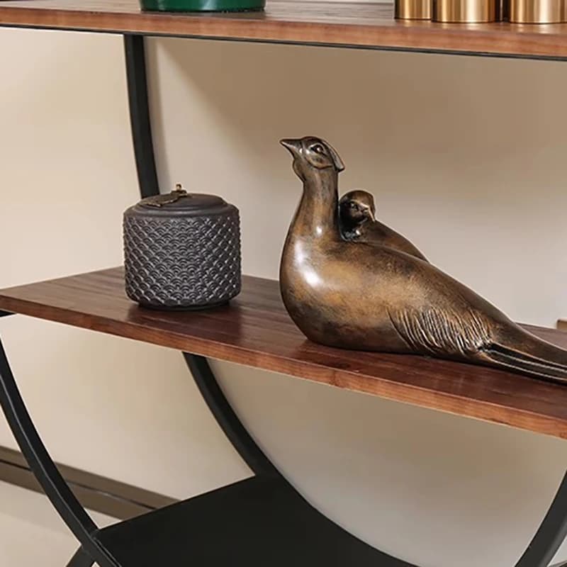 Avec rangement Chic Console Table Vintage esthétique luxe salon Console Table couloir à la mode Console Meuble maison meubles