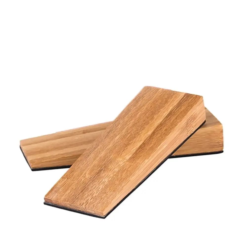 Butée de porte en bois, résistante à l'usure, sans perçage, absorbant les chocs, antidérapante, protection des murs, sols et meubles