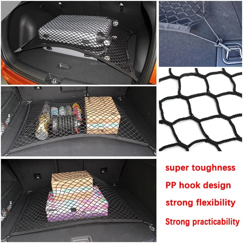 Crochets de réseau de coffre de voiture pour Ford Mondeo, MK4, 2007, 2008, 2009, 2010, 2011, 2012, filet à mailles, évaluation de la cargaison, accessoires de voiture