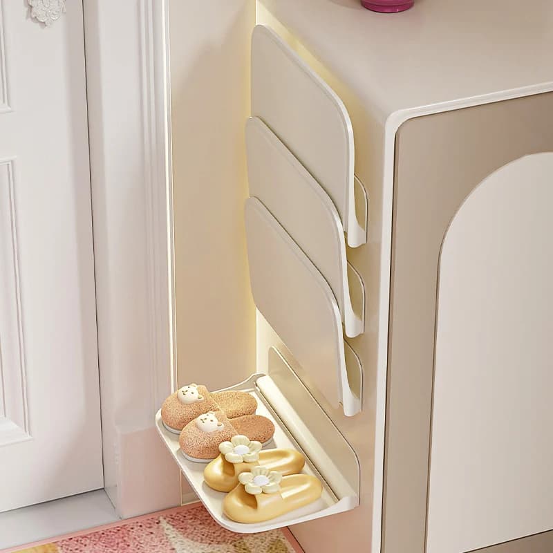 Étagère murale pour chaussures de bébé, organisateur, boîte de rangement de chaussures pour enfants, porte de maison, petit rangement, gain de place, support de rangement pour chaussures
