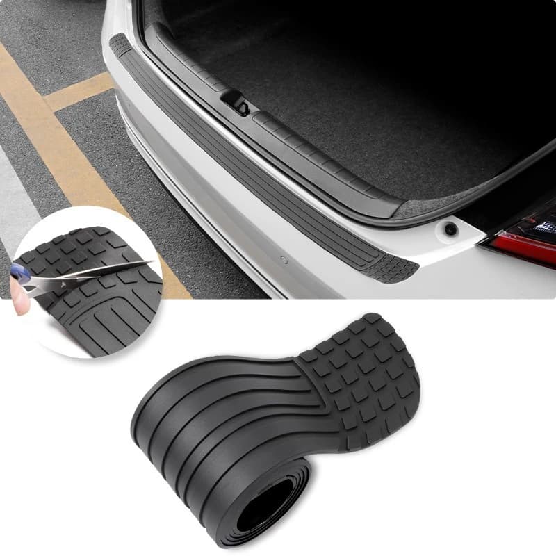 Bande de protection universelle pour coffre de voiture, anti-rayures, protection de seuil de porte, anti-usure, pare-chocs arrière, anti-collision, protection intérieure automobile