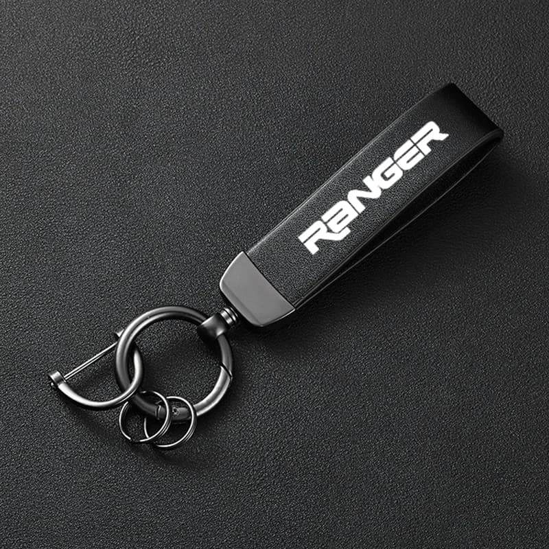 Porte-clés de voiture en cuir de haute qualité, accessoires pour Ford Ranger