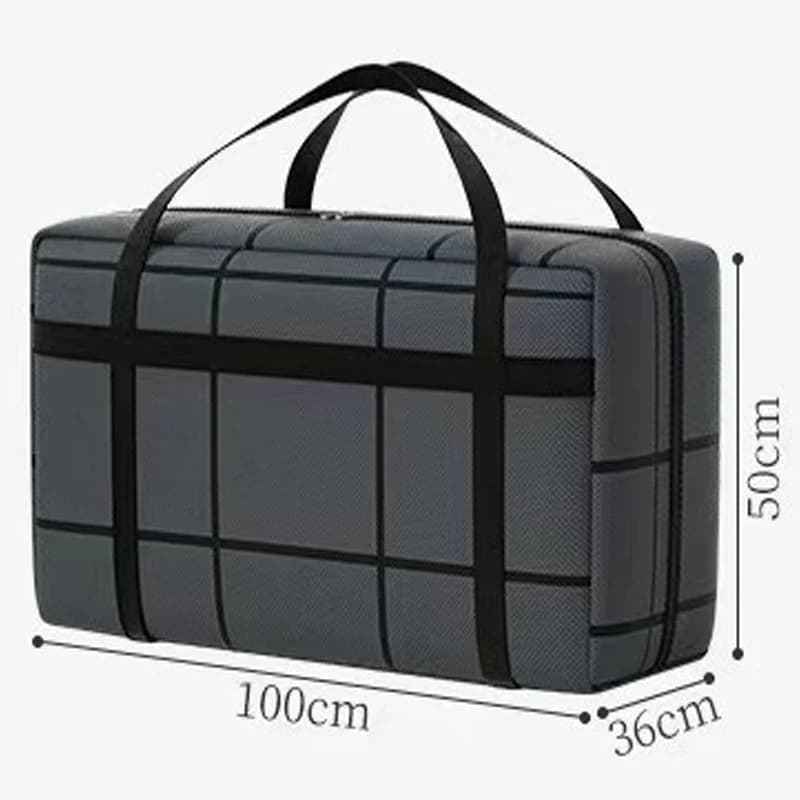 Sacs à main de rangement pour la maison, pour déplacer les voyages, dortoir, armoires, vêtements, sacs de rangement pour couettes, sacs anti-poussière pliables résistants à l'humidité