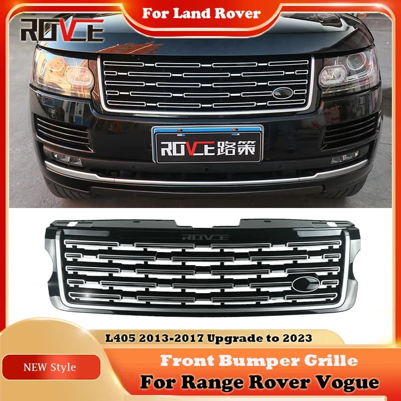 ROVCE-Calandre de course de pare-chocs avant, Land Rover, Range Rover Vogue, 2013-2017, Llecture Upgrade, 2023, Nouveau style, Religions