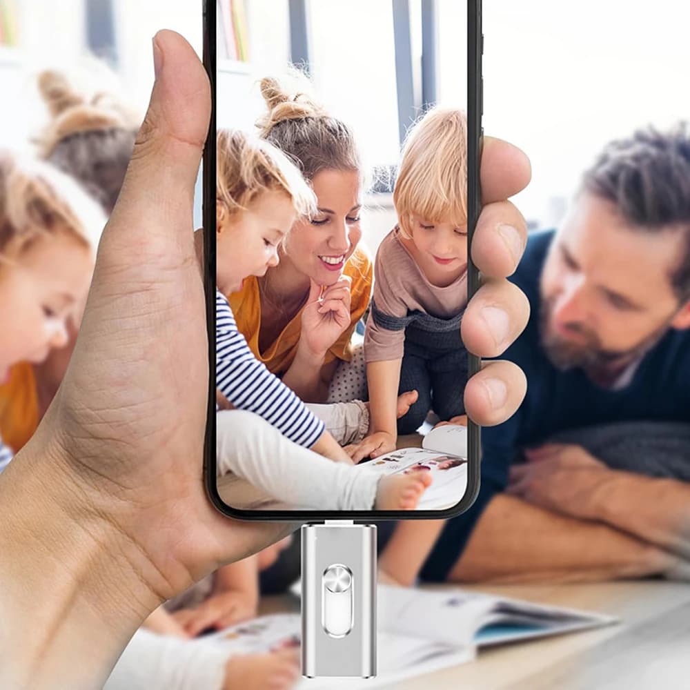 Clé USB Photo Stick pour iPhone 512 Go, 128 Go, 256 Go, 3.0, stockage externe, compatible téléphone Android, PC, Samsung S20