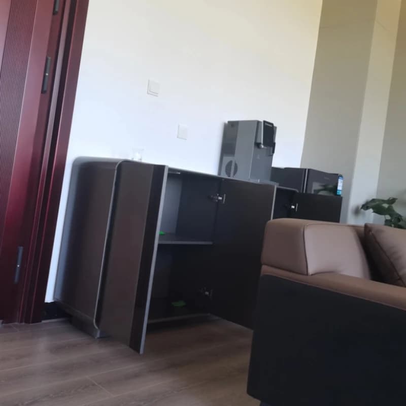 Meuble de Rangement de Bureau Simple et Moderne, Luxe Léger, Armoire de Classement Premium, Armoire à Documents, Étagères à Fentes, Mobilier de Bureau