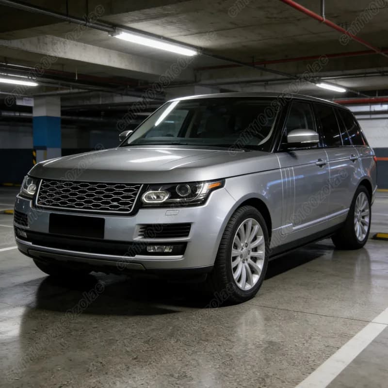Pour Land Rover Range Rover Vogue 2013 2014 2015 2016 2017 2018 2019 Kit De Modification Du Corps Du Couvercle De Protection Du Radiateur De Course De Sport