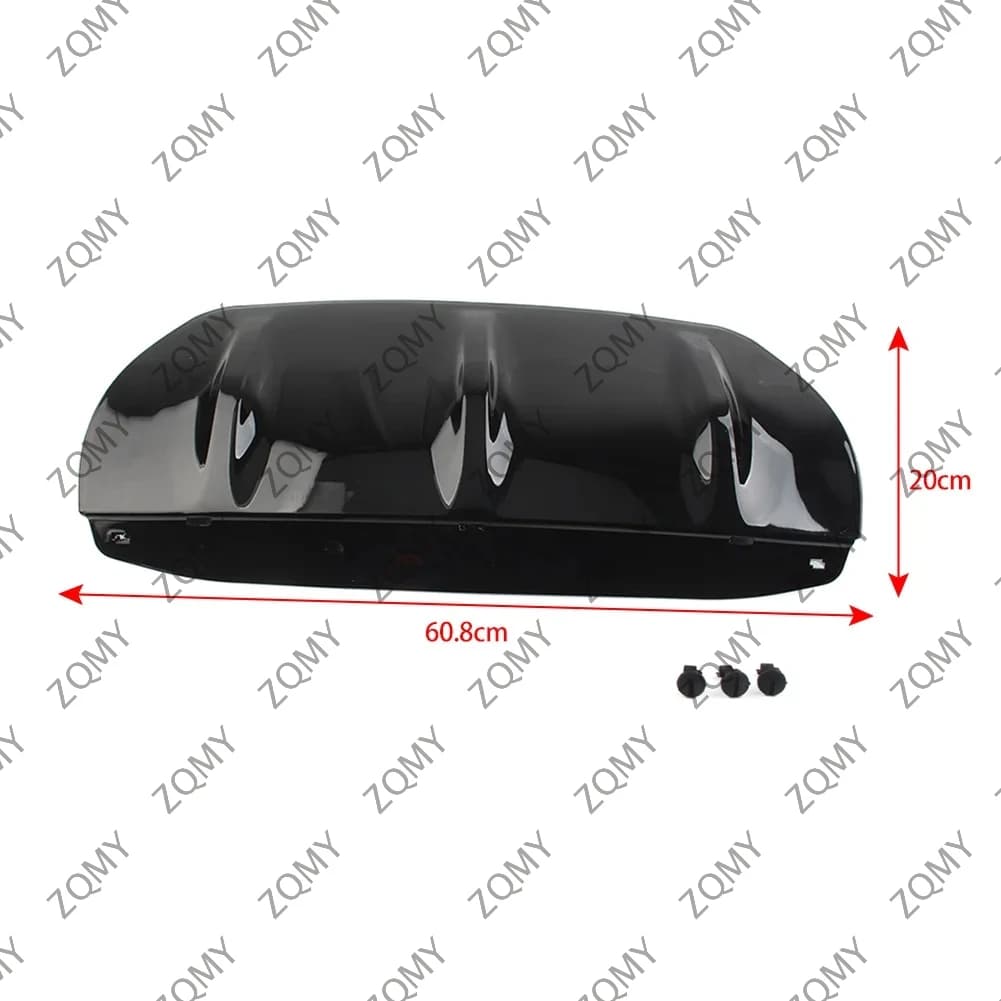 Protecteur de couvercle d'ouverture de crochet de remorquage arrière de voiture, noir brillant pour Land Rover Range Rover Velar 2018 2019 2020 2021 LR133261