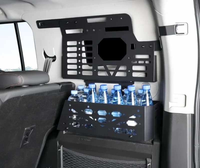 Supports de rangement de coffre adaptés pour Jetour Traveller T2 2023 2024 2025, support de rangement en alliage d'aluminium pour coffre de voiture modifié, accessoires de voiture