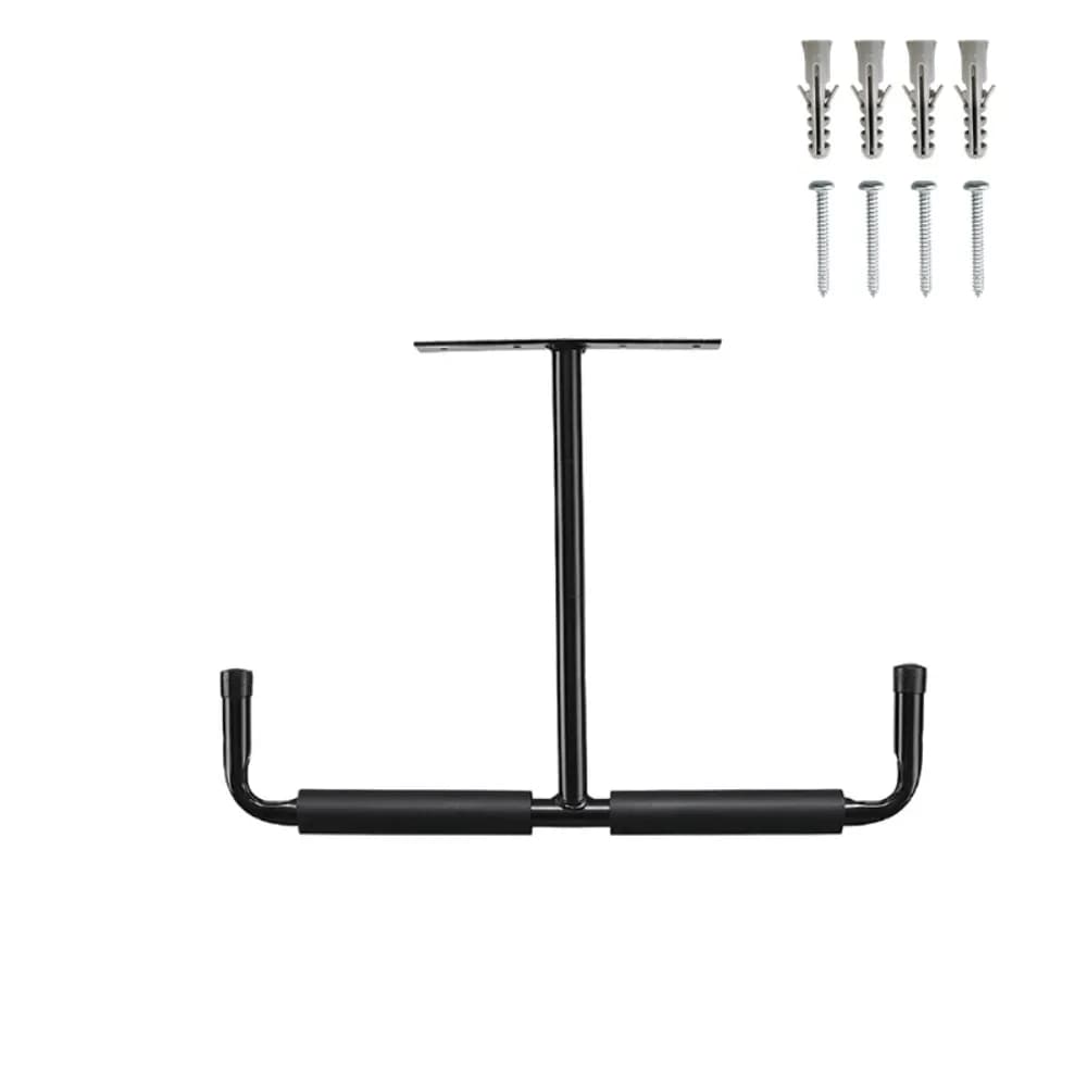Étagère murale de plafond, gain de place, résistante à la rouille, crochet de rangement pour garage, facile à installer, forte capacité de charge