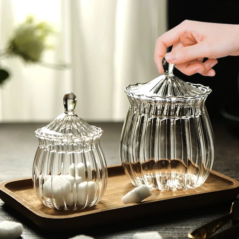 Bouteille de stockage en verre 400/150ml, réservoir de stockage d'assaisonnements pour la cuisine, transparent, résistant à l'humidité, pour aliments, fournitures de cuisine