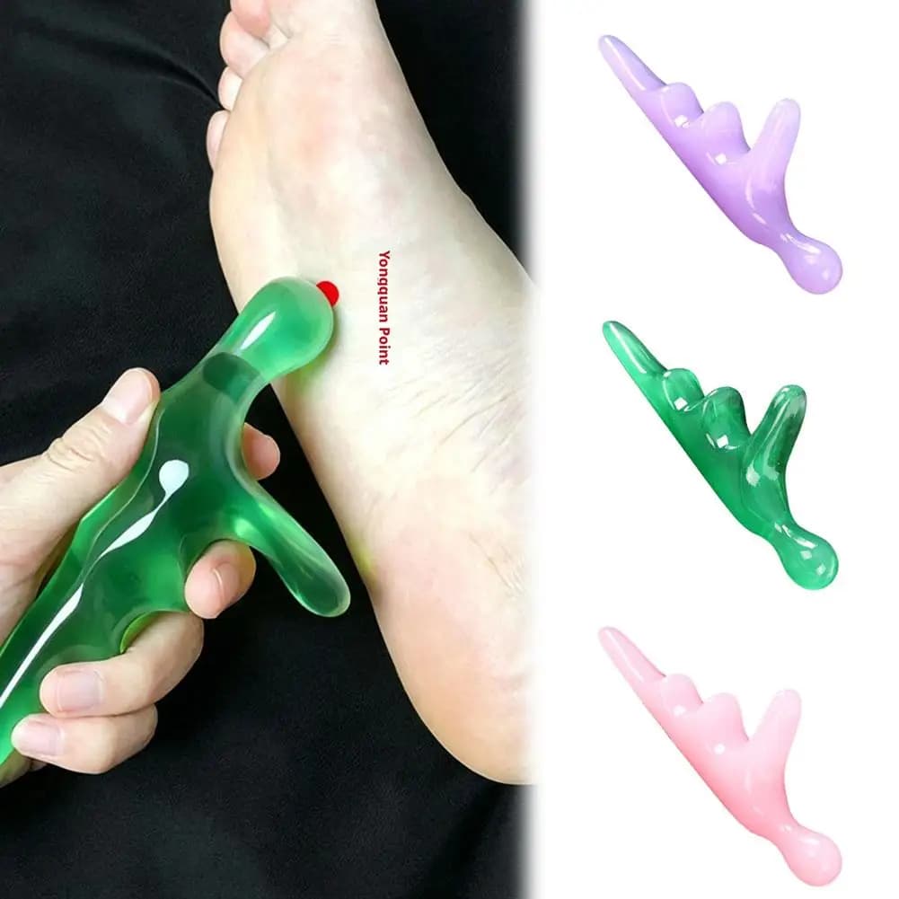 Masseur d'acupression manuel portatif, outil de pression du pouce pour soulager la fatigue, outil de relaxation manuel pour le corps entier, outil de réflexologie profonde